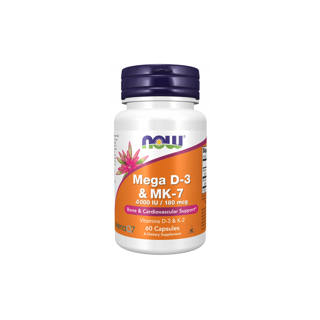 Mega D-3 4000 IU and MK-7 60 Capsules