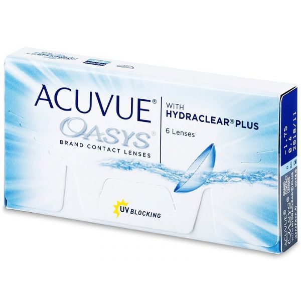 Johnson & Johnson Lentes Quinzenais Acuvue Oasys 6 lentes