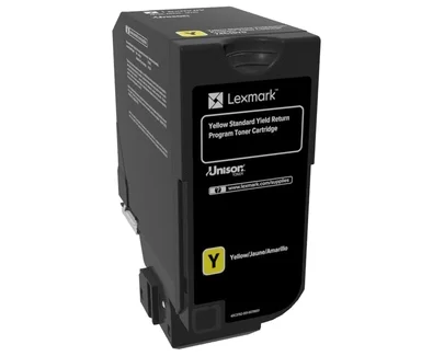 Lexmark CS720/CS725/CX725 Amarelo Cartucho de Toner Original – 74C2SY0