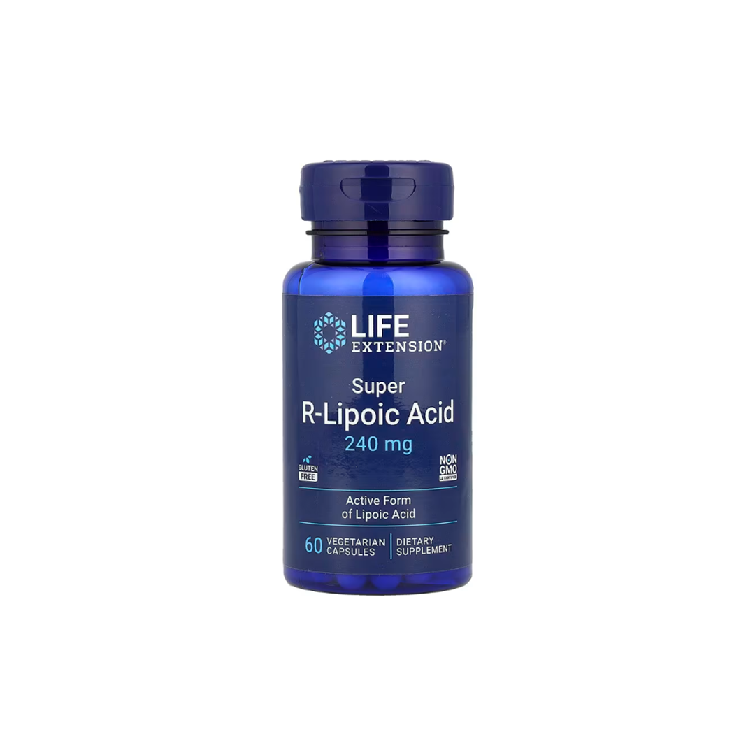 Super R-Lipoic Acid 240 mg 60 Vegetarian Capsules