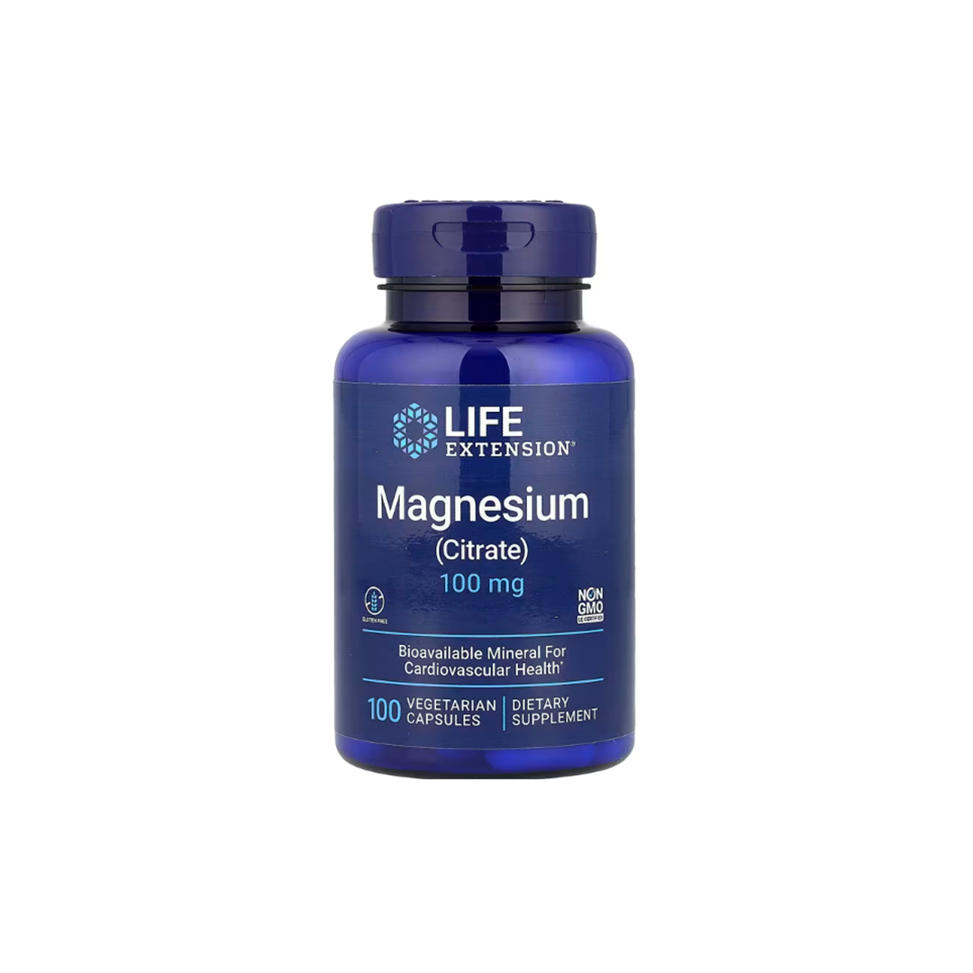 Magnesium Citrate 100 mg 100 Vegetarian Capsules
