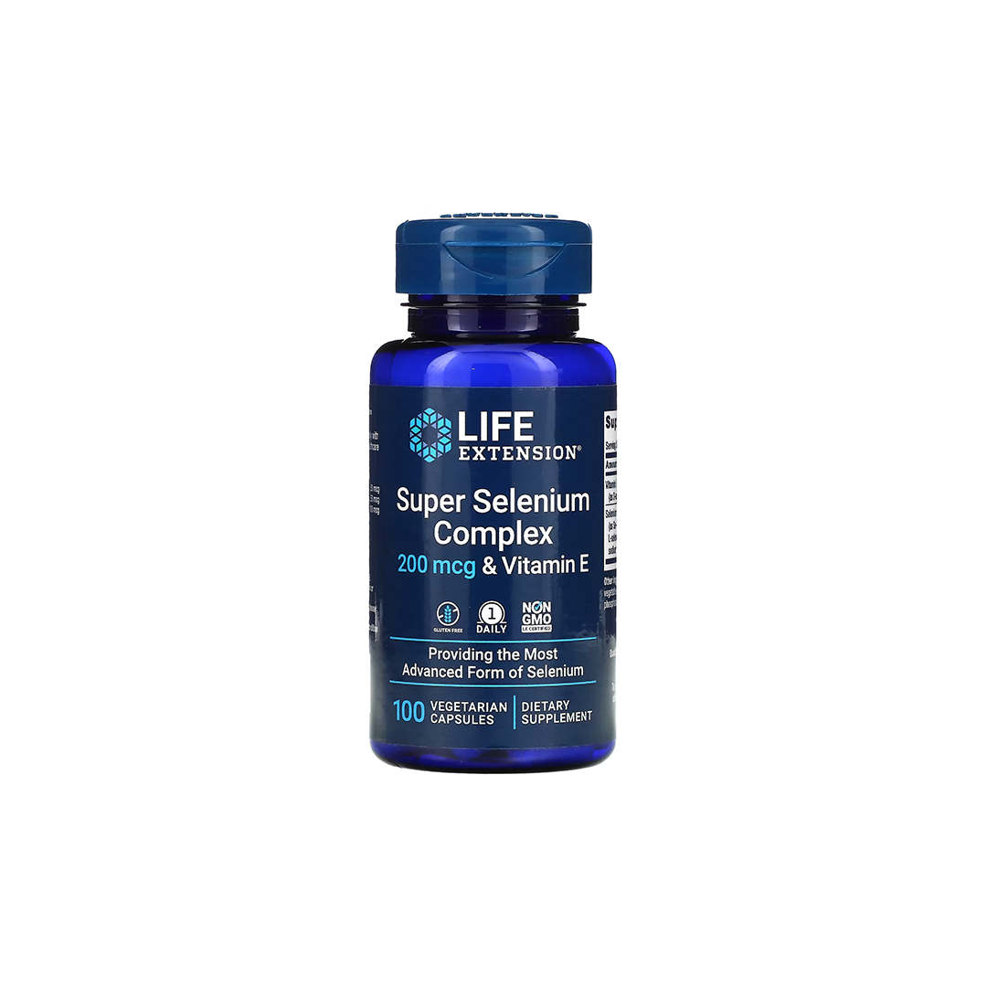 Super Selenium Complex & Vitamin E 100 Vegetarian Capsules