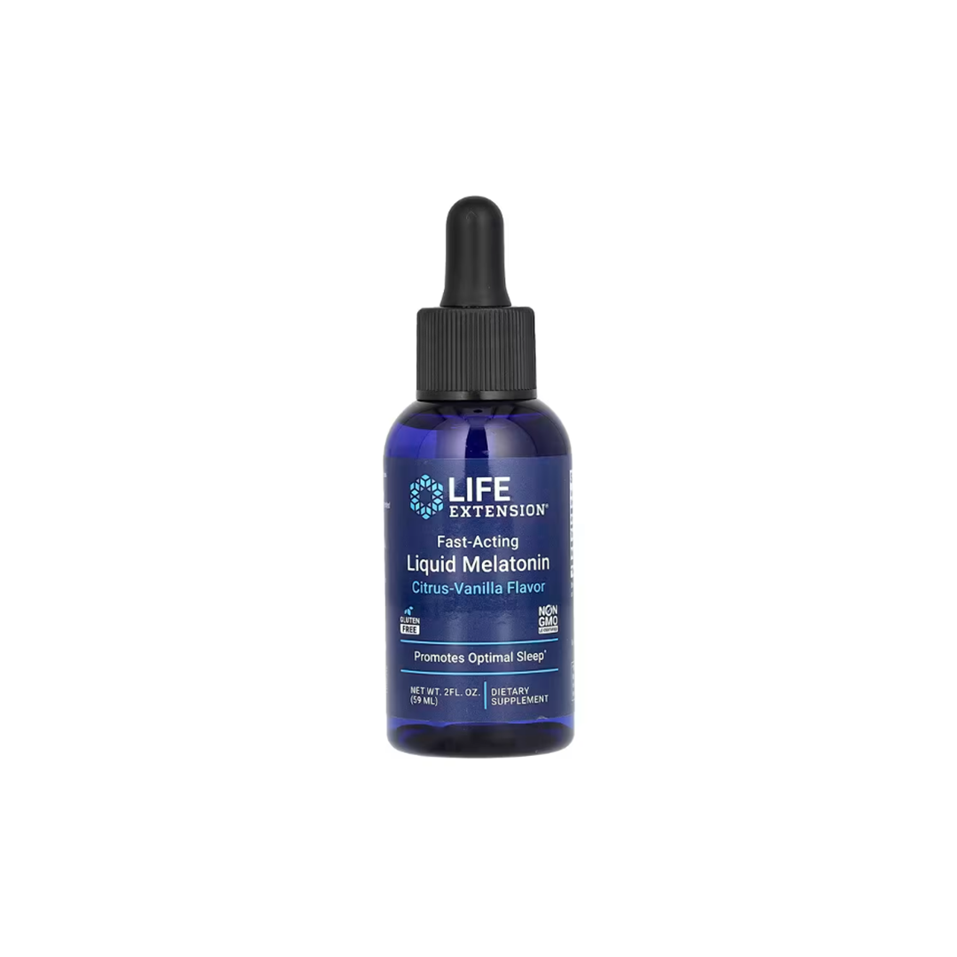 Fast-Acting Liquid Melatonin 59 ml Citrus-Vanilla Flavour