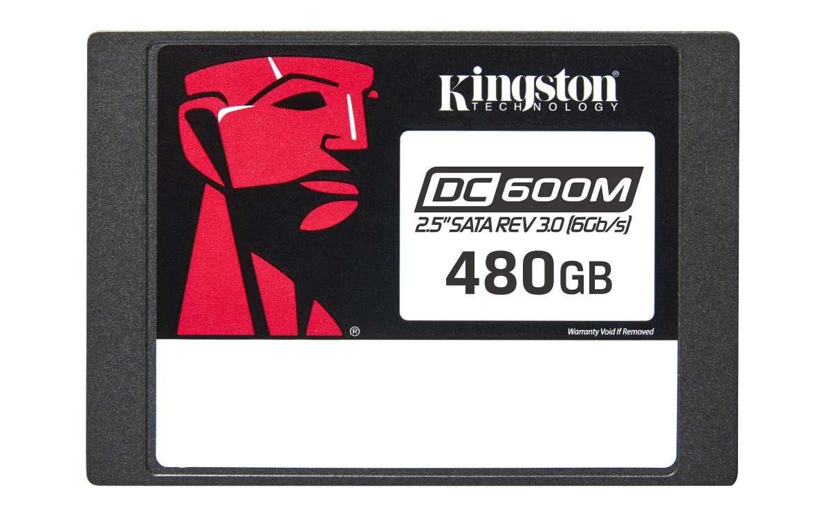 Kingston Technology DC600M 2.5″ 480 GB Serial ATA III 3D TLC NAND