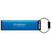 Kingston 128GB IronKey Keypad 200C USB-C Preto/Azul