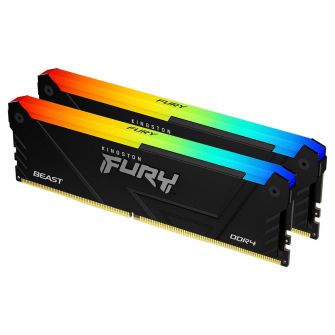 Kingston Fury Beast RGB 16GB 2x8GB DDR4 3600MHz CL17