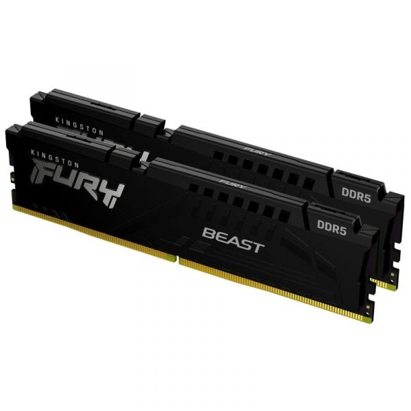Memória RAM Kingston FURY Beast DDR5 6000MHz 32GB 2x16GB CL30
