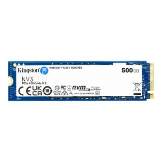 SSD M.2 2280 Kingston NV3 500GB 3D NAND NVMe PCIe Gen 4.0x4 - MEGAONLINE