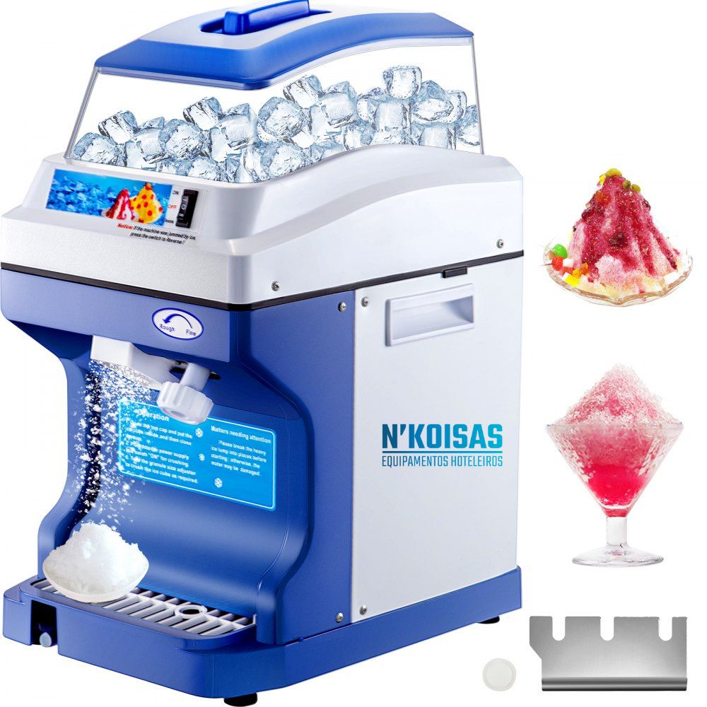 Máquina de picar gelo eléctrica para cocktails