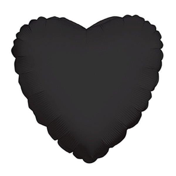Kaleidoscope Balão Foil 18" Coração Preto - 140034107