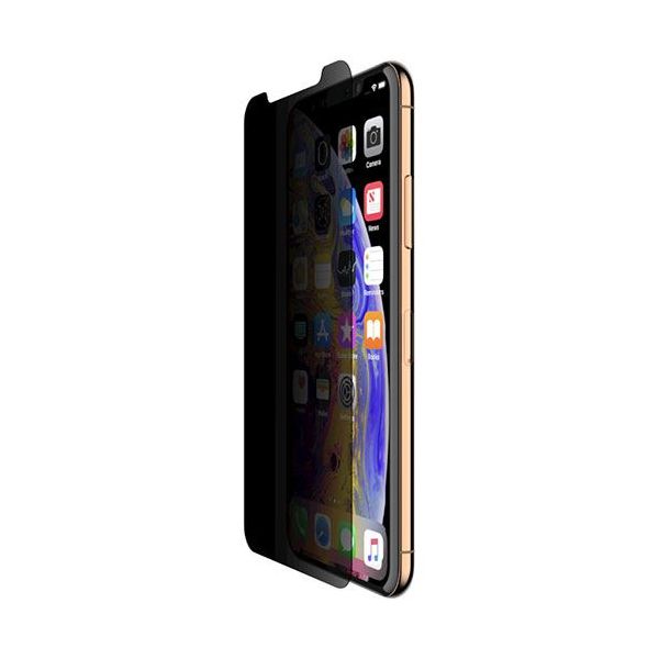 Película Ecrã Vidro Temperado Screenforce InvisiGlass Ultra Privacy para iPhone XS Max - 0745883776436