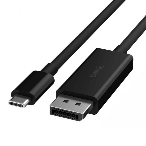 Belkin Cabo Adaptador USB-C para DisplayPort 1.4 AVC014bt2MBK Preto