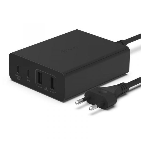 Belkin BoostCharge Pro Carregador USB GaN de 108 W Preto