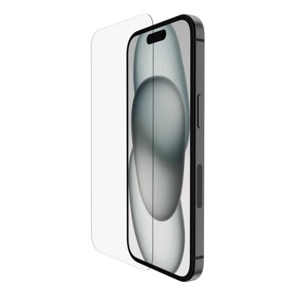 Belkin Película Vidro Temperado para iPhone 14 Pro/15 Pro/16 Pro Black