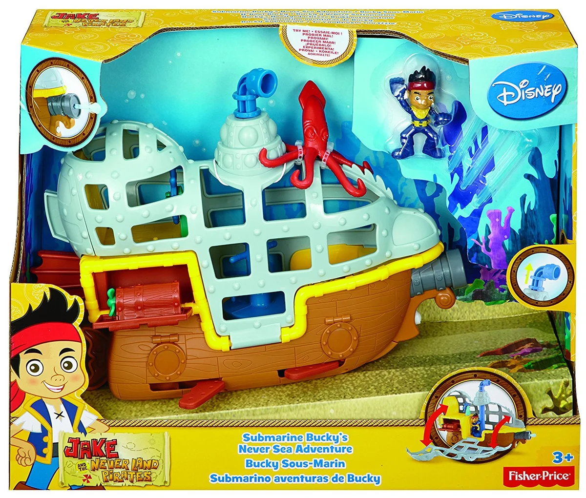 Jake e os Piratas da Terra do Nunca - Submarine Bucky