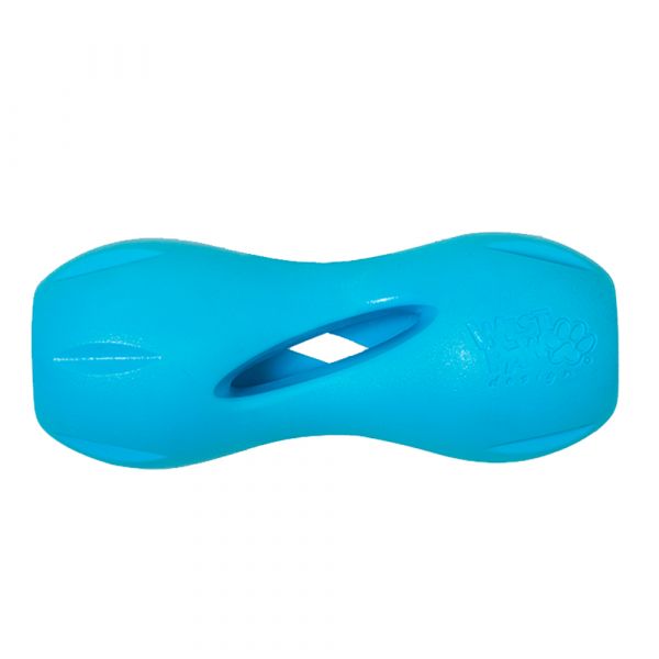 West Paw Brinquedo Cão Qwizl Azul S