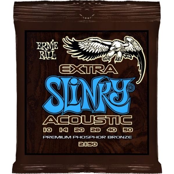 Ernie Ball Jogo Cordas Guitarra Acústica - 2150