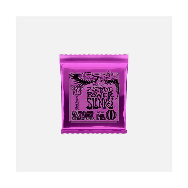 D'Addario 2620 Power Slinky 7 (11-58)