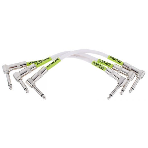 Ernie Ball Patch Cable White EB6051