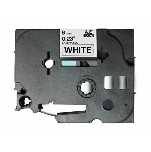 Fita Comp. pret/branco p/ Rotuladora Brother TZE-211