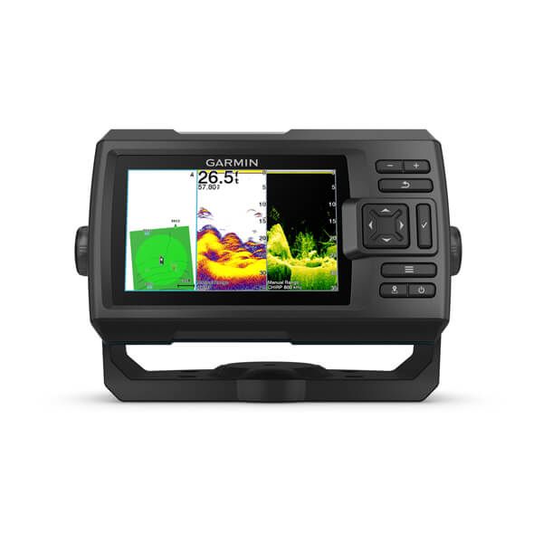 Garmin Plotter Striker Vivid 5cv com Transdutor GT20-TM e Cartografia