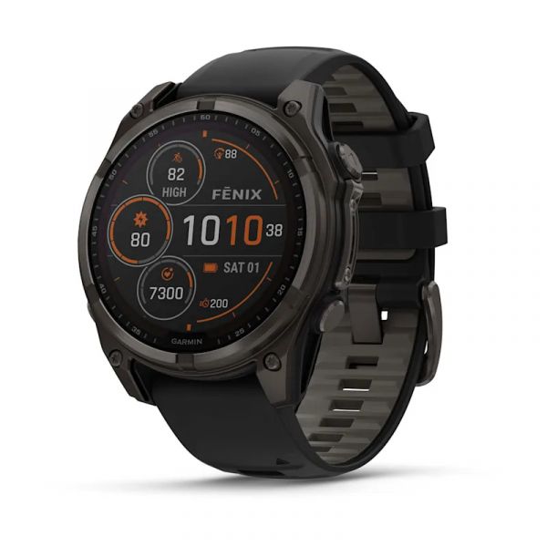Garmin Fenix 8 Zafiro Solar Black/Grey
