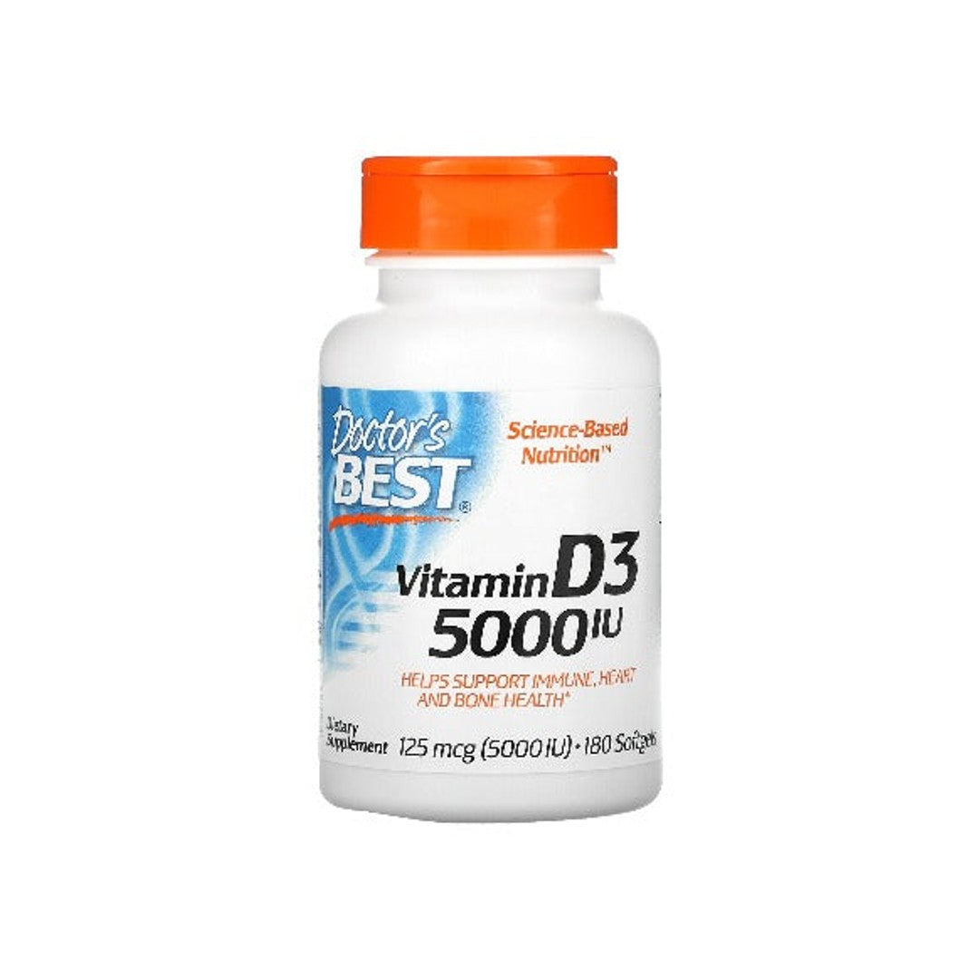 Vitamin D3 5000 IU 180 softgels