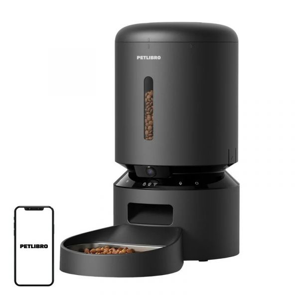 Petlibro Dispensador Comida 5L com Câmera Preto