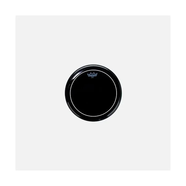 Remo 13" Pinstripe Ebony
