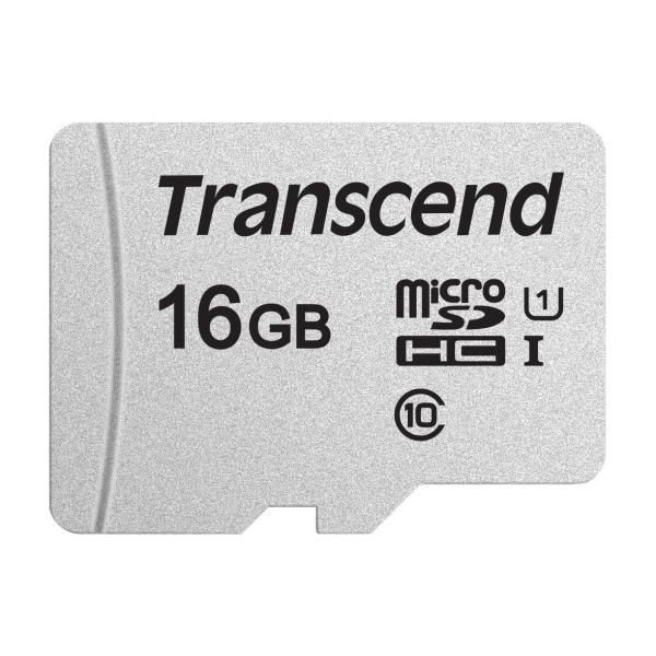Transcend 16GB Micro SDHC 300S Class 10 UHS-I U1 - TS16GUSD300S
