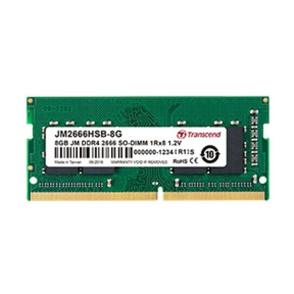 Memória RAM Transcend SO DDR4 16GB PC 2666 CL19 JetRam - JM2666HSB-16G