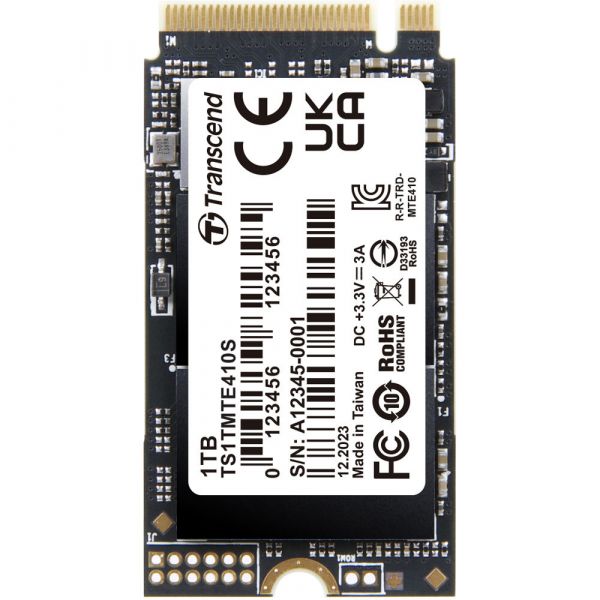 SSD Transcend 1TB MTE410S M.2 2242 PCIe Gen4 x4 NVMe