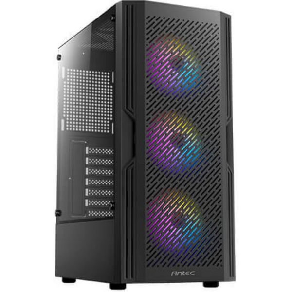 Antec AX20 Midi Tower Vidro Temperado USB 3.0 FRGB Preta