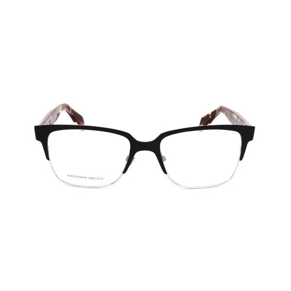 Alexander Mcqueen Armação de Óculos Feminino - AMQ-4257-8SM Preto