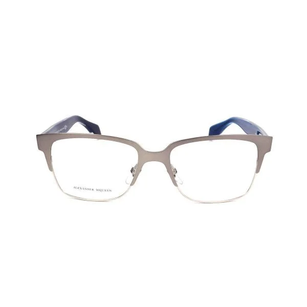 Alexander Mcqueen Armação de Óculos Feminino - AMQ-4257-8SN Azul