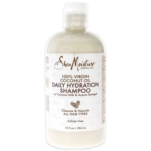 Shea Moisture Shampoo Hidratante de Uso Diario 100% Virgin Coconut Oil 384 ml