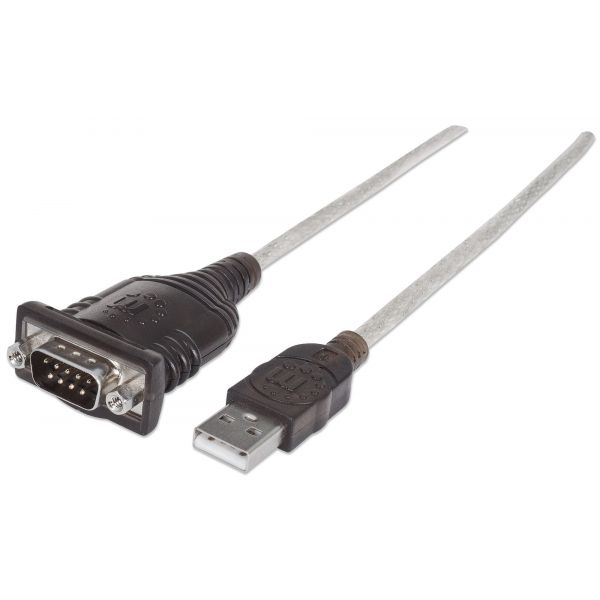 Manhattan USB para Paralelo e Série RS-232 M 0,45m