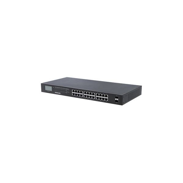 Intellinet Poe+ Switch 24-Port Gigabit Mit 2 Sfp-ports 370W - 561242