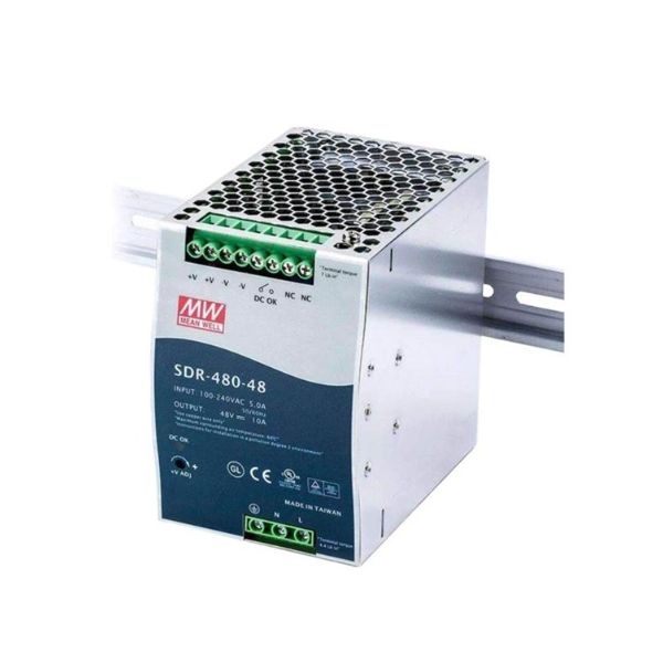 ALLIED TELESIS AT-SDR480-48 480W Trilho DIN