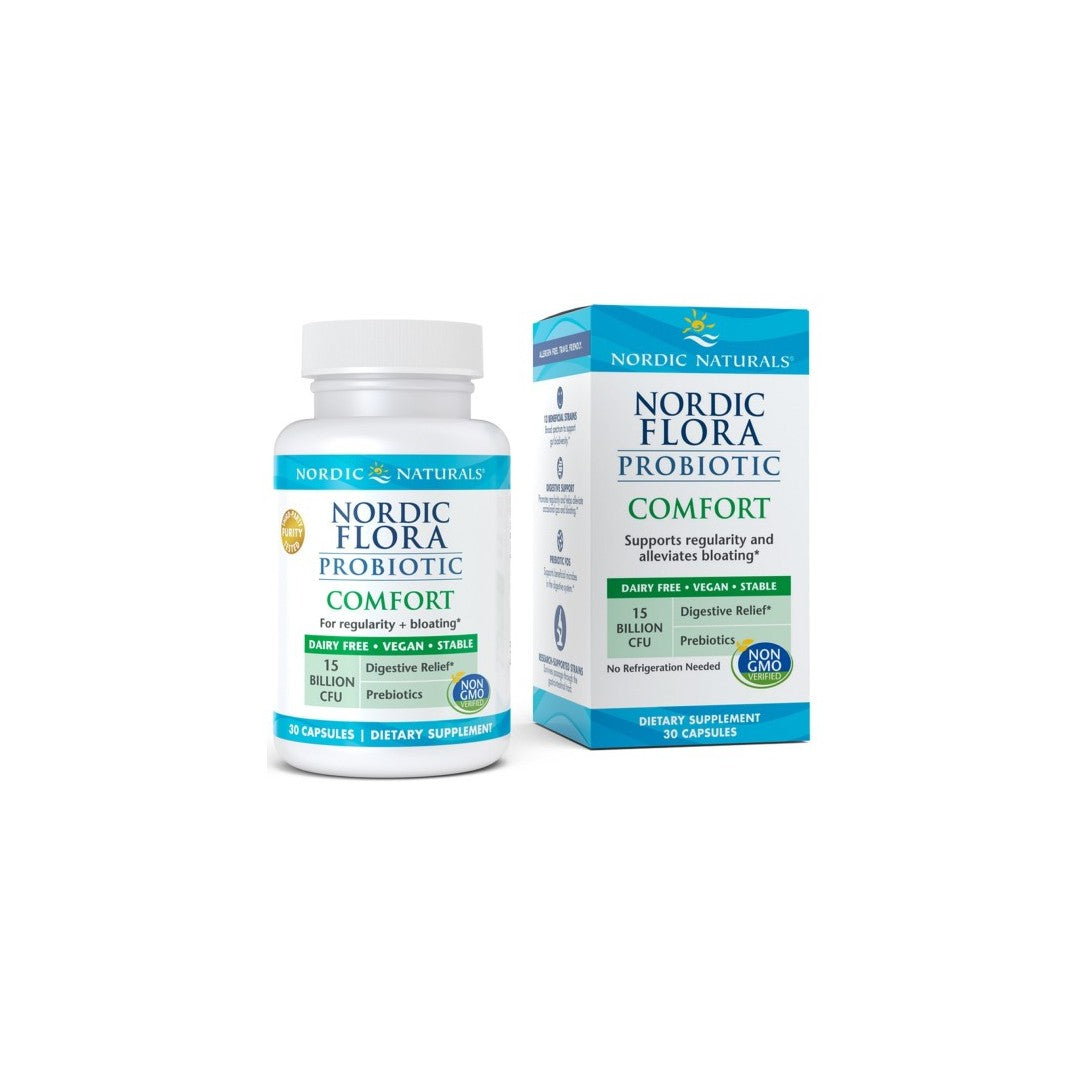 Nordic Flora Probiotic Comfort 15 billion CFU* 30 Capsules