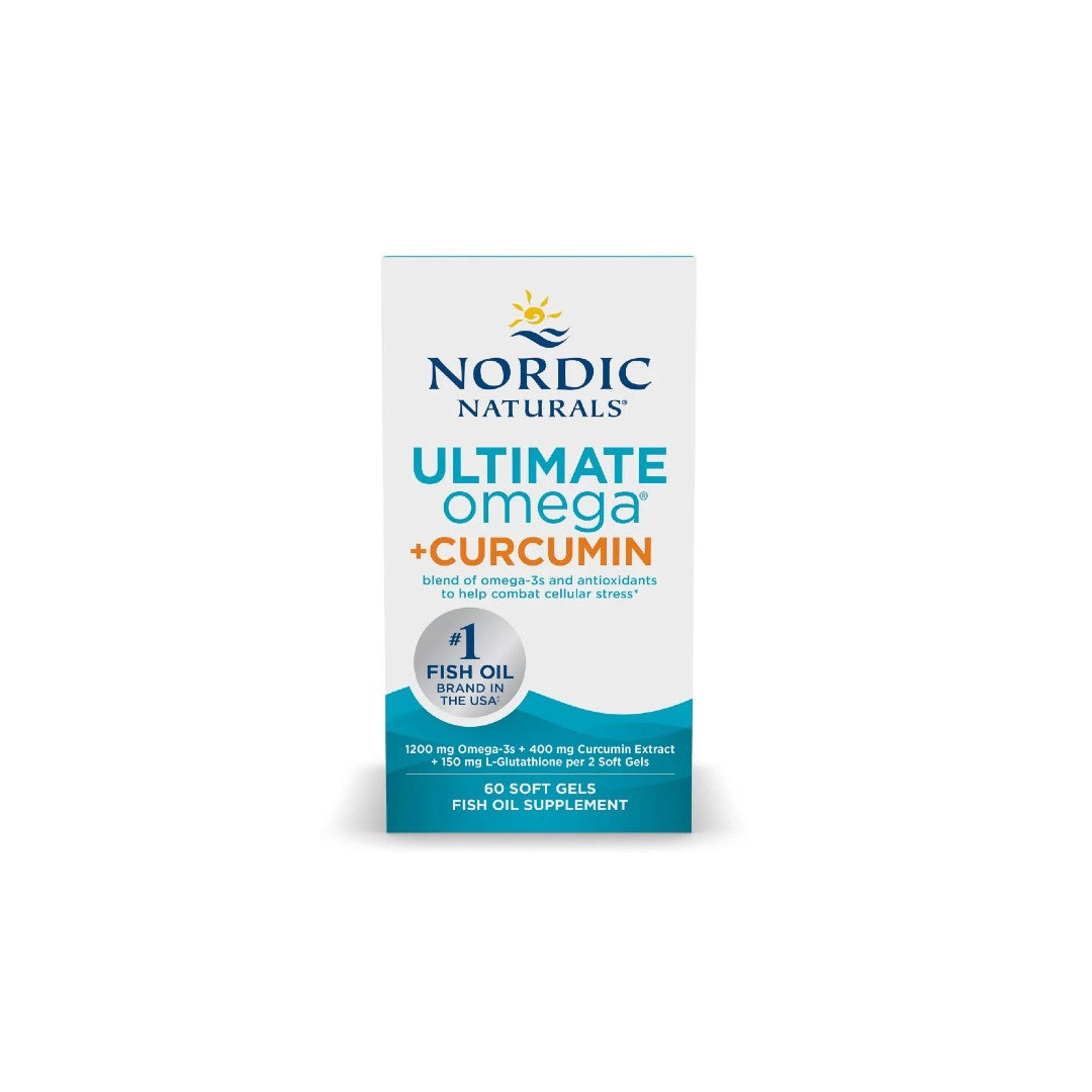 Ultimate Omega + Curcumin 60 Soft Gels