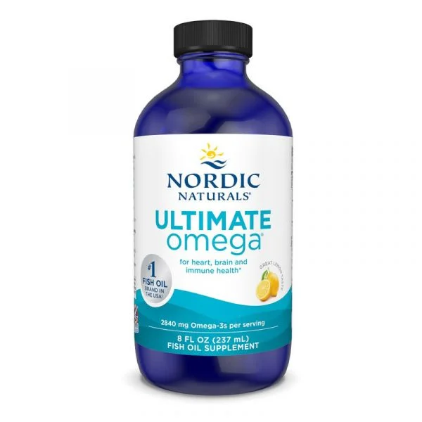 Nordic Naturals Ultimate Omega-3 2,840mg Liquid 237ml (Lemon)