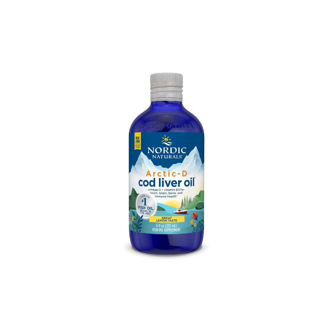 Arctic-D Cod Liver Oil 237 ml - Great Lemon Taste