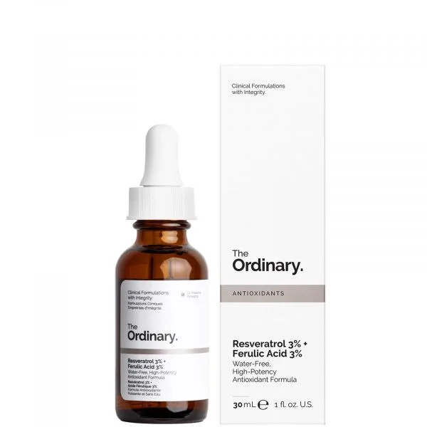 the Ordinary Sérum com 3% de Resveratrol + 3% de Ácido Ferúlico