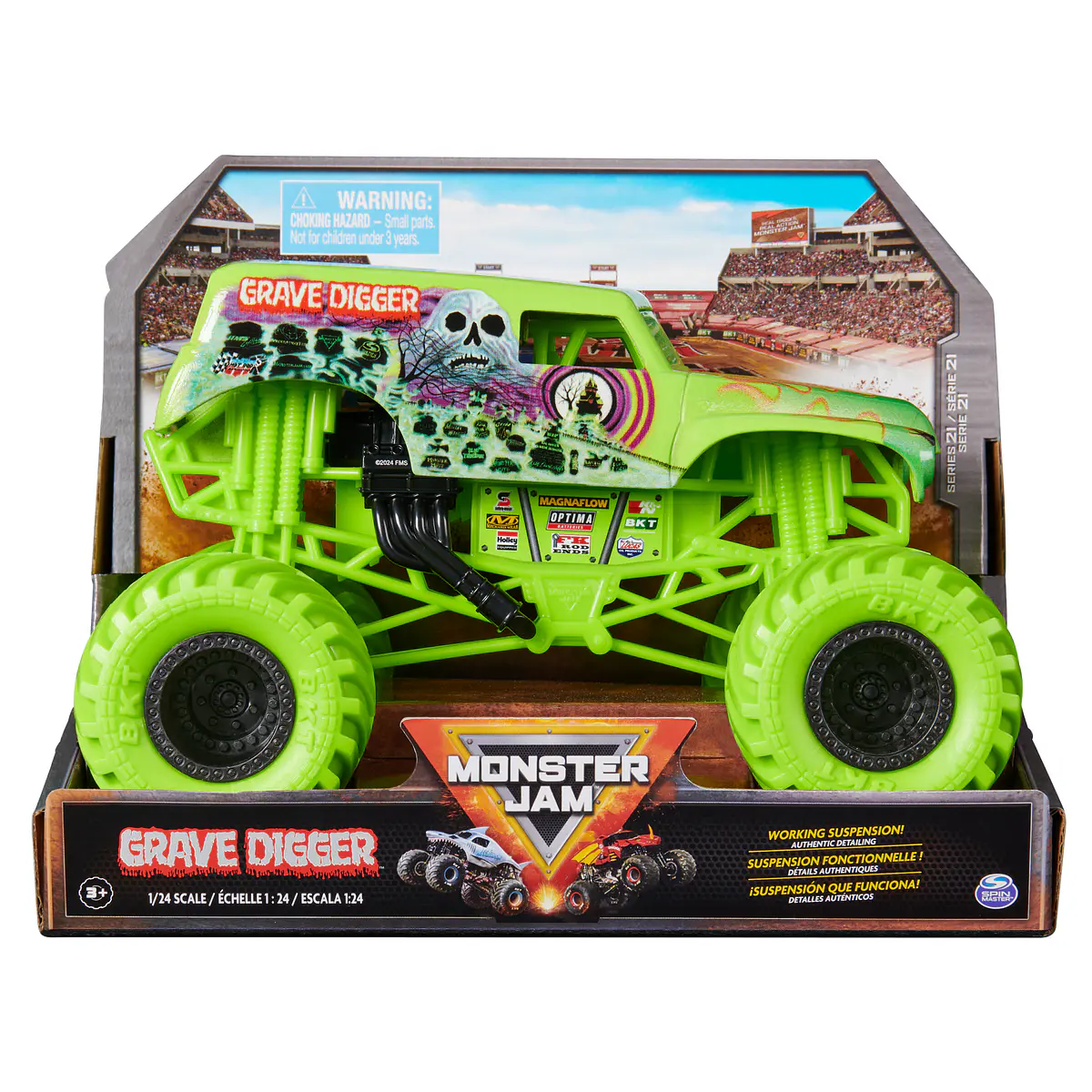 Spin Master Monster Jam Grave Digger Die Cast