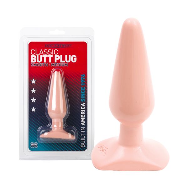 Doc Johnson Plug Classic Butt Medium Flesh