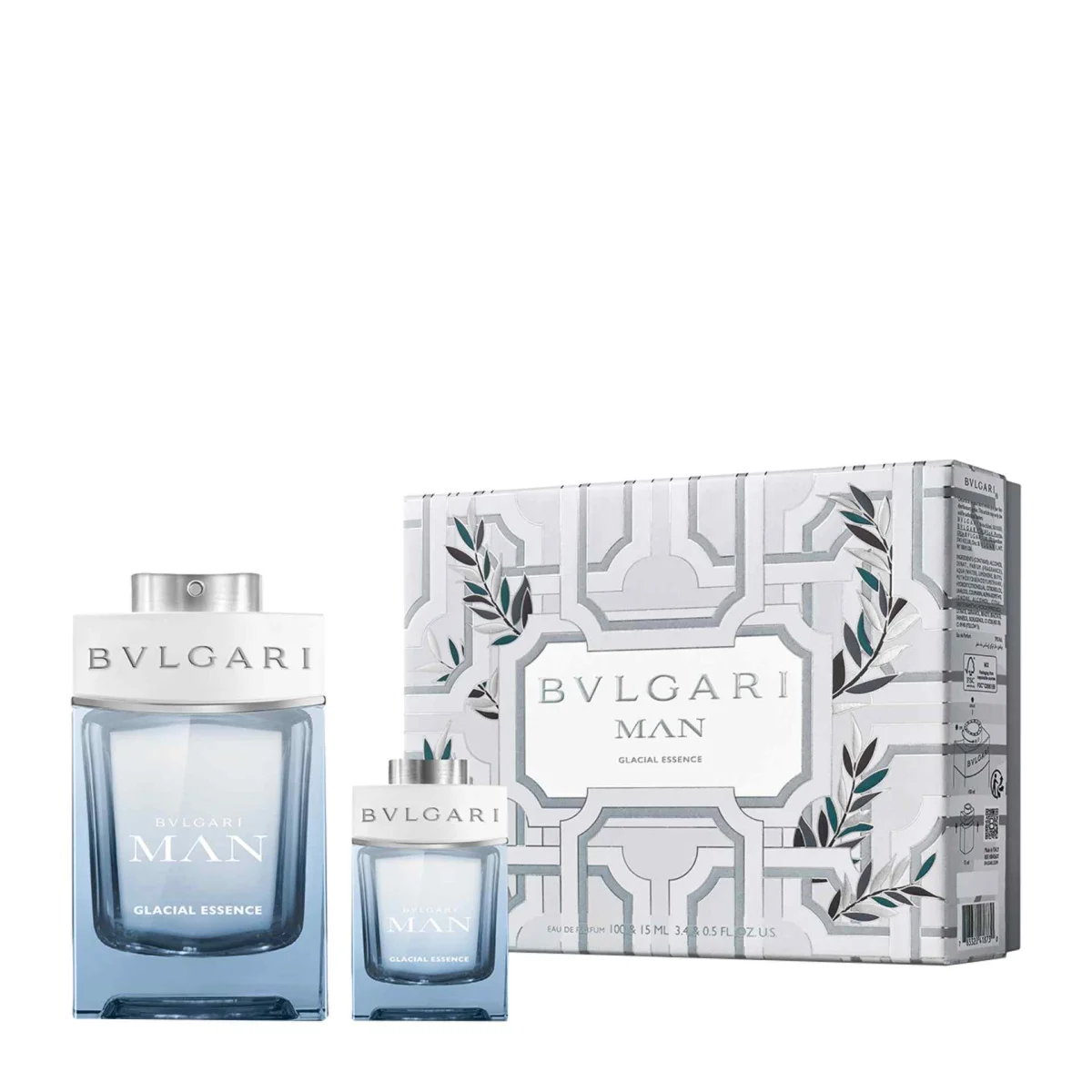 Bvlgari Man Glacial Essence EDP 100ml - Coffret 2 Peças