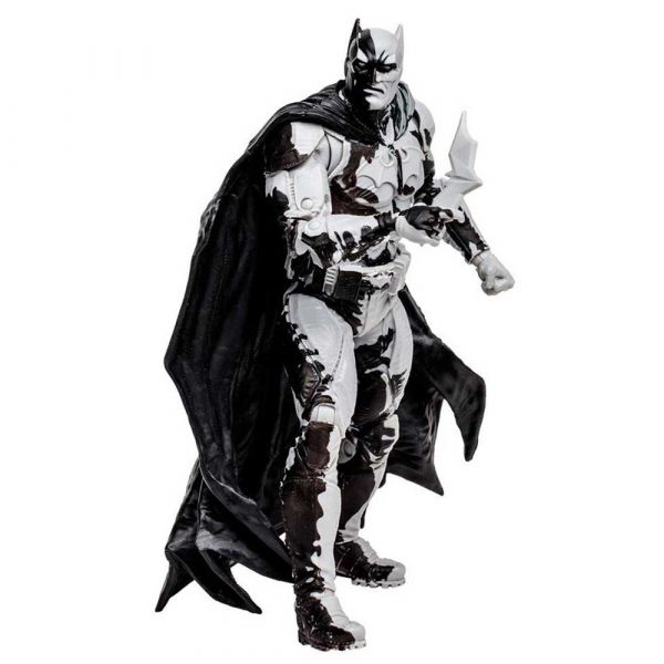 McFarlane Toys Black Adam Batman Line Art Variant Gold Label Figure 18 Cm