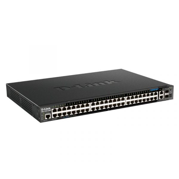 D-Link Switch 44 PORTS GE POE + 4 PORTS 2.5 GE POE + 2 10 GE PORTS + 2 SFP+ SMAR