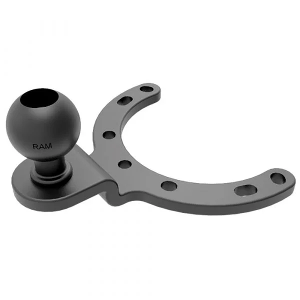 Ram Mount Gas Tank Base with 1" Ball f/Honda, Suzuki, KTM, Yamaha and Victory Motorcycles - RAM-B-410U